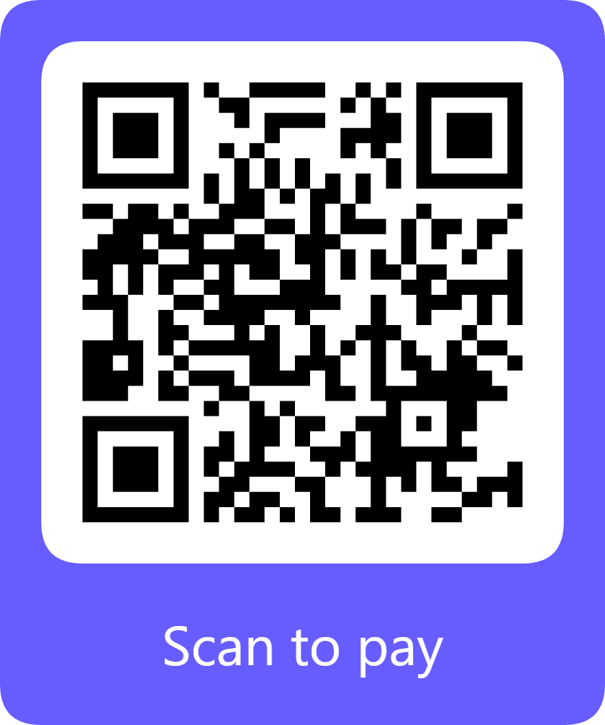Stripe QR code for ACLS Renewal full payment